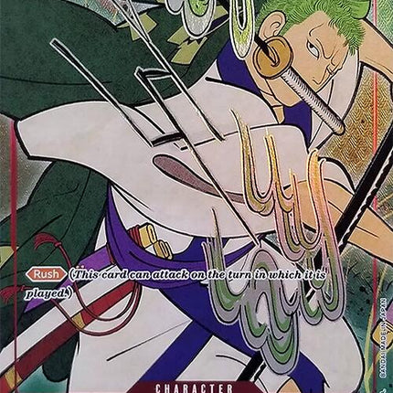 Roronoa Zoro (English Version 1st Anniversary Set) [One Piece Promotion Cards]