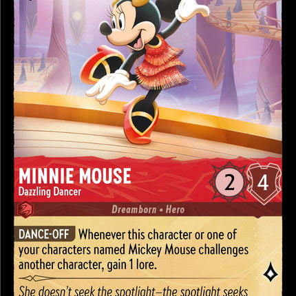 Minnie Mouse - Dazzling Dancer (126/204) [Shimmering Skies]
