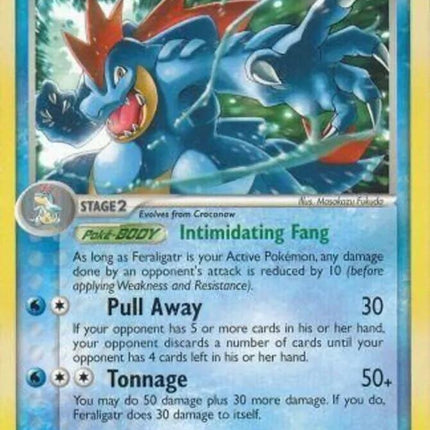 Feraligatr (4/115) (Theme Deck Exclusives) [EX: Unseen Forces]