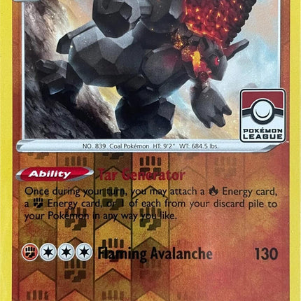 Coalossal (107/192) (League Promo) [Sword & Shield: Rebel Clash]