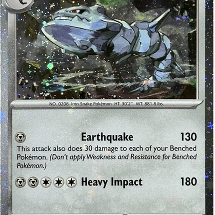 Steelix (125/182) (Cosmos Holo) [Scarlet & Violet: Paradox Rift]