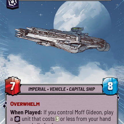 Gideon's Light Cruiser - Dark Troopers' Station (05/20) (Hyperspace) (05/20) [Shadows of the Galaxy: Weekly Play]