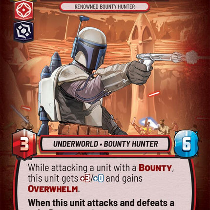 Jango Fett - Renowned Bounty Hunter (18/20) (18/20) [Shadows of the Galaxy: Weekly Play]