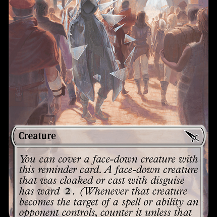 Assassin // A Mysterious Creature Double-Sided Token [Assassin's Creed Tokens]