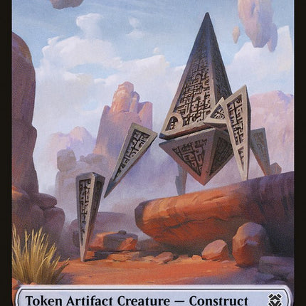 Angel Warrior // Construct Double-Sided Token [Zendikar Rising Tokens]