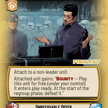 Unrefusable Offer (2/2) (Finalist) (2/2) [Store Showdown Promos]