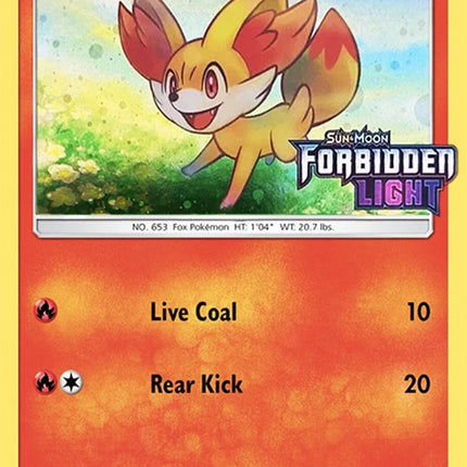 Fennekin (15/131) (Cosmos Holo) (Toys R' Us Promo) [Sun & Moon: Forbidden Light]