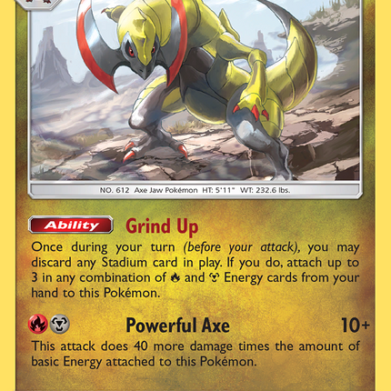 Haxorus (156/236) [Sun & Moon: Unified Minds]