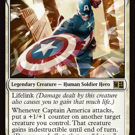 Captain America, Steve Rogers [Marvel Super Heroes Commander]