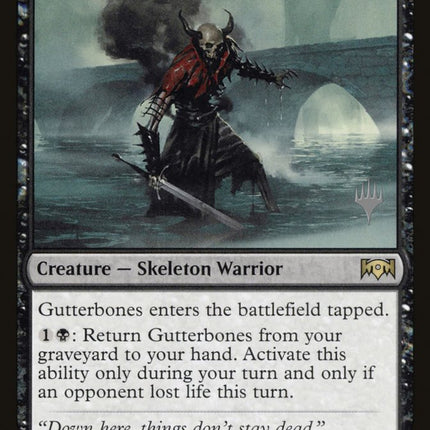 Gutterbones (Promo Pack) [Ravnica Allegiance Promos]