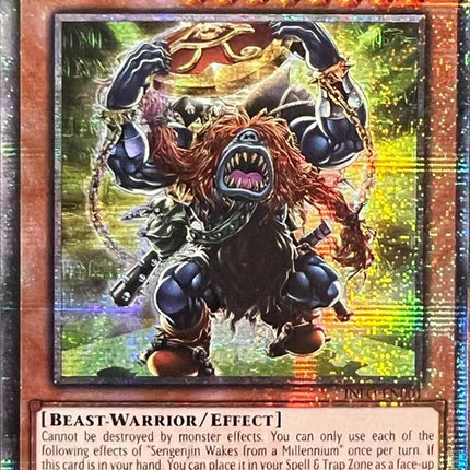 Sengenjin Wakes from a Millennium (Quarter Century Secret Rare) [INFO-EN001] Quarter Century Secret Rare