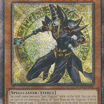 Dark Magician the Magician of Black Magic (Quarter Century Secret Rare) [INFO-EN006] Quarter Century Secret Rare