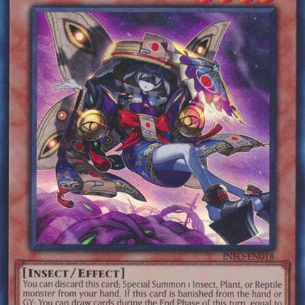 Ragnaraika Wicked Butterfly [INFO-EN018] Super Rare
