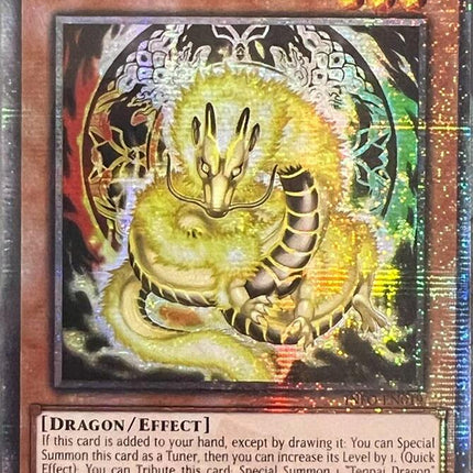 Tenpai Dragon Genroku (Quarter Century Secret Rare) [INFO-EN019] Quarter Century Secret Rare