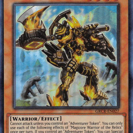 Magicore Warrior of the Relics [GRCR-EN027] Super Rare