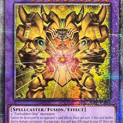 The Unstoppable Exodia Incarnate (Quarter Century Secret Rare) [INFO-EN033] Quarter Century Secret Rare