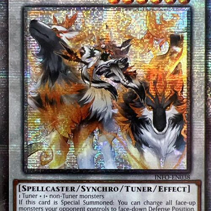 Silvera, Wolf Tamer of the White Forest (Quarter Century Secret Rare) [INFO-EN038] Quarter Century Secret Rare