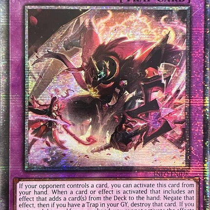 Dominus Purge (Quarter Century Secret Rare) [INFO-EN078] Quarter Century Secret Rare