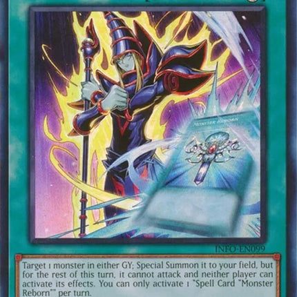 Spell Card "Monster Reborn" [INFO-EN099] Super Rare