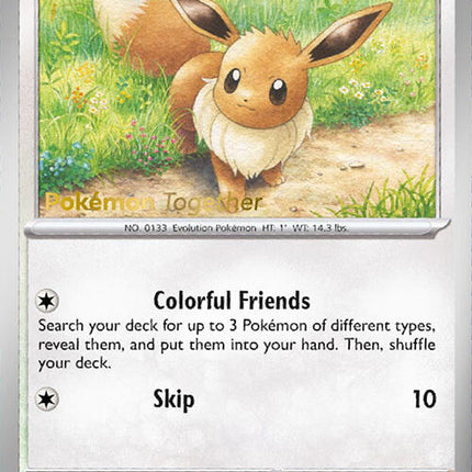 Eevee (133/165) (PokePost Promo) [Scarlet & Violet 151]