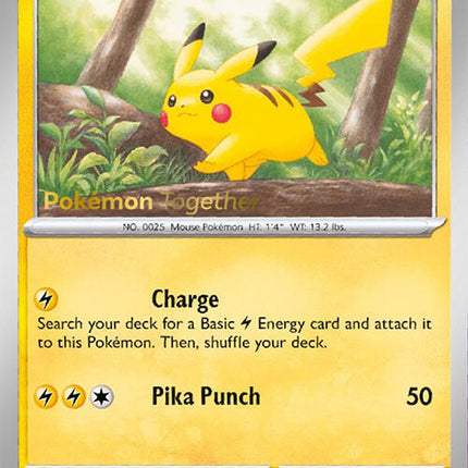 Pikachu (025/165) (PokePost Promo) [Scarlet & Violet 151]