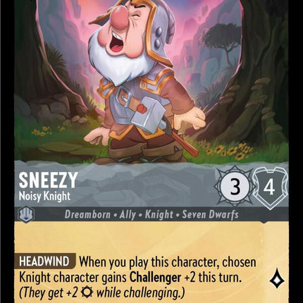 Sneezy - Noisy Knight (180/204) [Shimmering Skies]