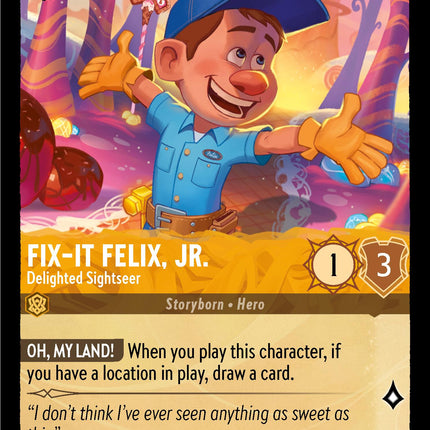 Fix-It Felix, Jr. - Delighted Sightseer (17/204) [Shimmering Skies]