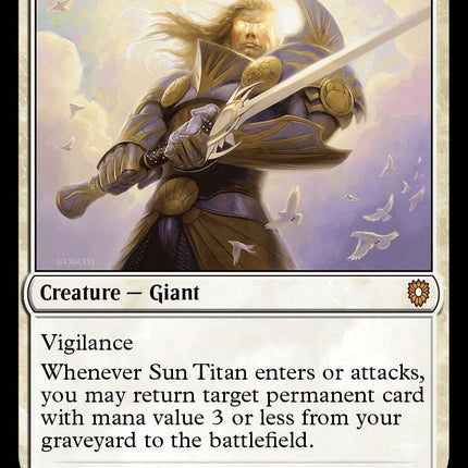 Sun Titan [Bloomburrow Commander]