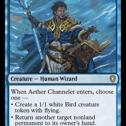 Aether Channeler [Bloomburrow Commander]