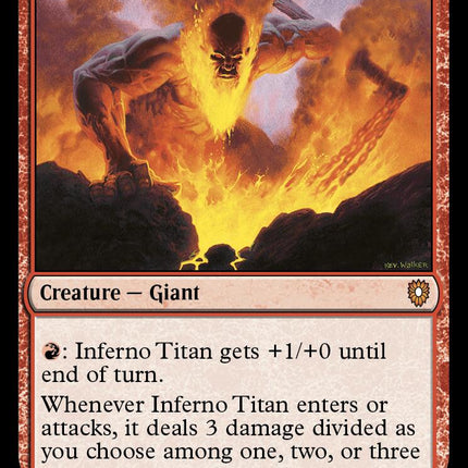 Inferno Titan [Bloomburrow Commander]