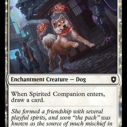 Spirited Companion [Bloomburrow Commander]