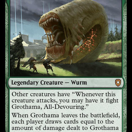 Grothama, All-Devouring [Bloomburrow Commander]
