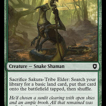 Sakura-Tribe Elder [Bloomburrow Commander]