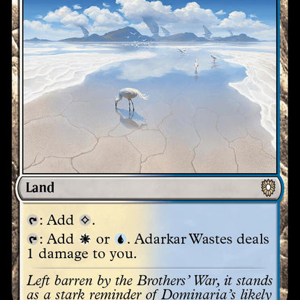 Adarkar Wastes [Bloomburrow Commander]