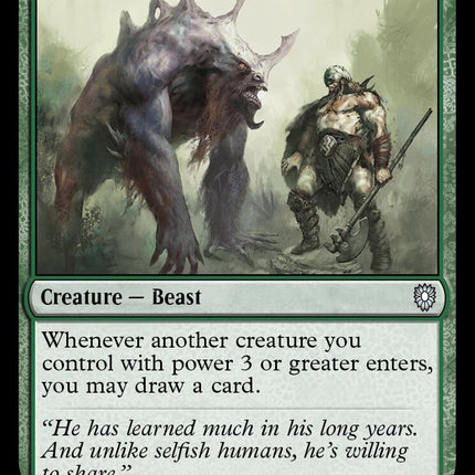 Garruk's Packleader [Bloomburrow Commander]