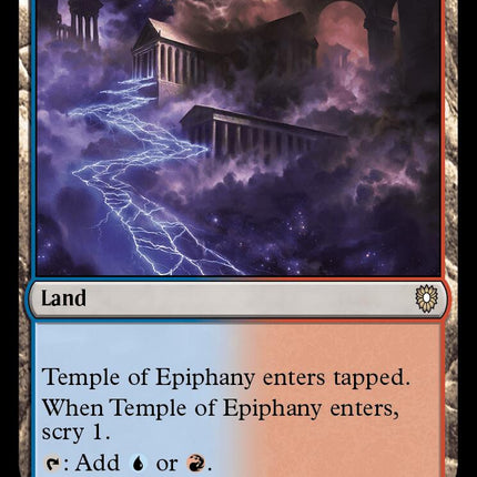 Temple of Epiphany [Bloomburrow Commander]
