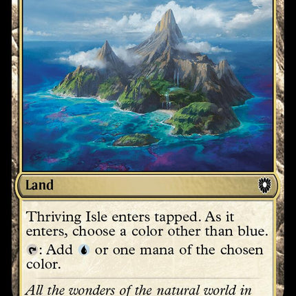 Thriving Isle [Bloomburrow Commander]