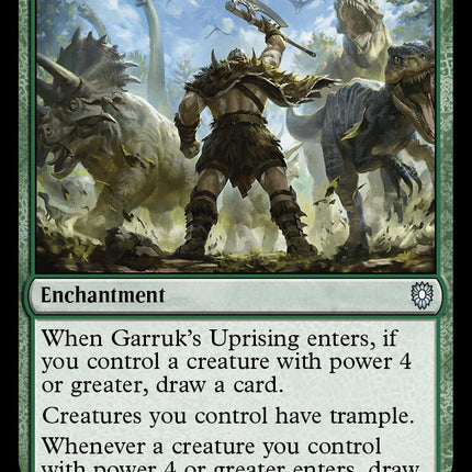 Garruk's Uprising [Bloomburrow Commander]