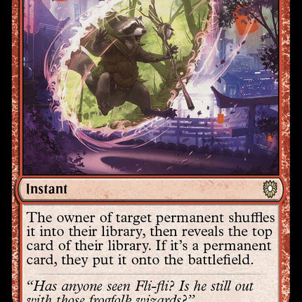 Chaos Warp [Bloomburrow Commander]