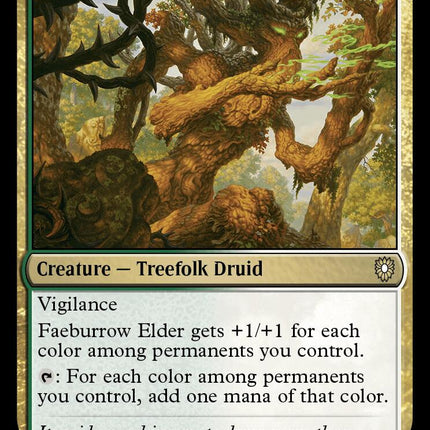 Faeburrow Elder [Bloomburrow Commander]