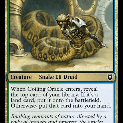 Coiling Oracle [Bloomburrow Commander]