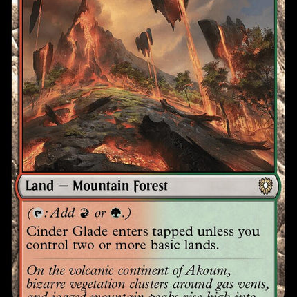 Cinder Glade [Bloomburrow Commander]
