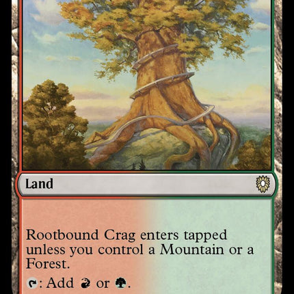 Rootbound Crag [Bloomburrow Commander]