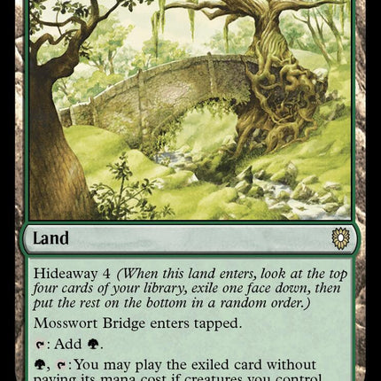 Mosswort Bridge [Bloomburrow Commander]