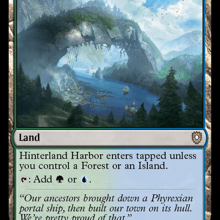 Hinterland Harbor [Bloomburrow Commander]