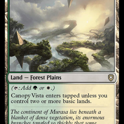 Canopy Vista [Bloomburrow Commander]