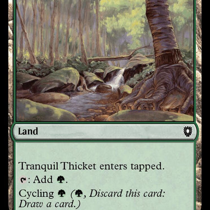 Tranquil Thicket [Bloomburrow Commander]