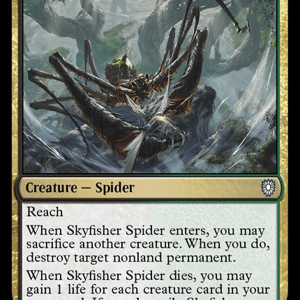 Skyfisher Spider [Bloomburrow Commander]