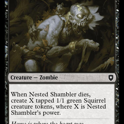 Nested Shambler [Bloomburrow Commander]