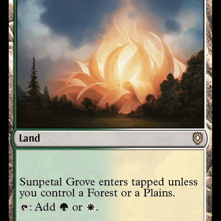 Sunpetal Grove [Bloomburrow Commander]